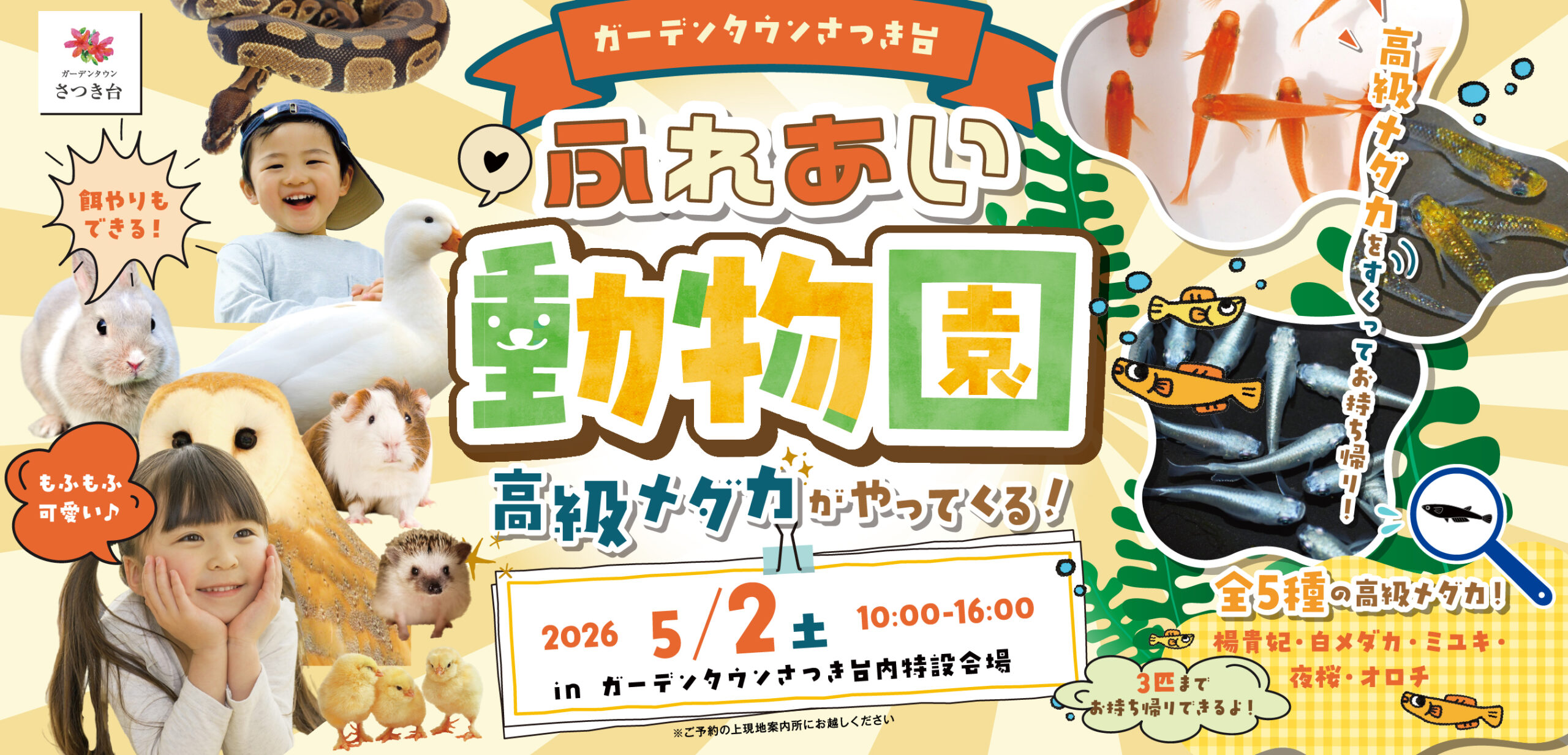 こどもの成長をみまもる街、ガーデンタウンさつき台